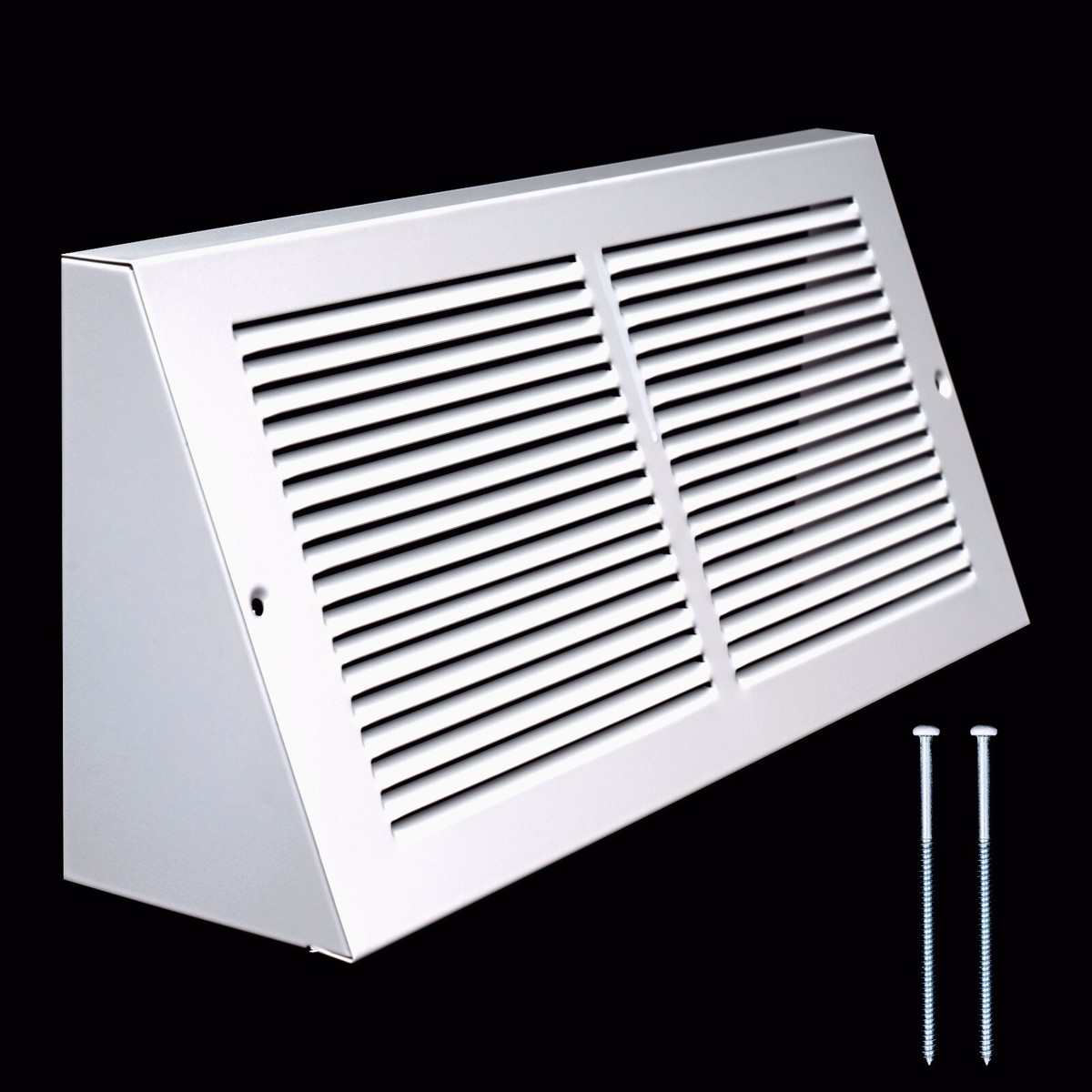 Steel Triangular Baseboard Return Air Grille Air Register Vent