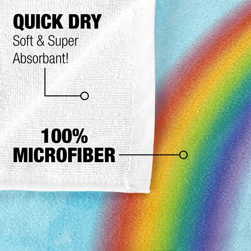 30"x60" St. Patrick's Day Feeling Lucky Beach Towel Lightweight Microfiber Bath