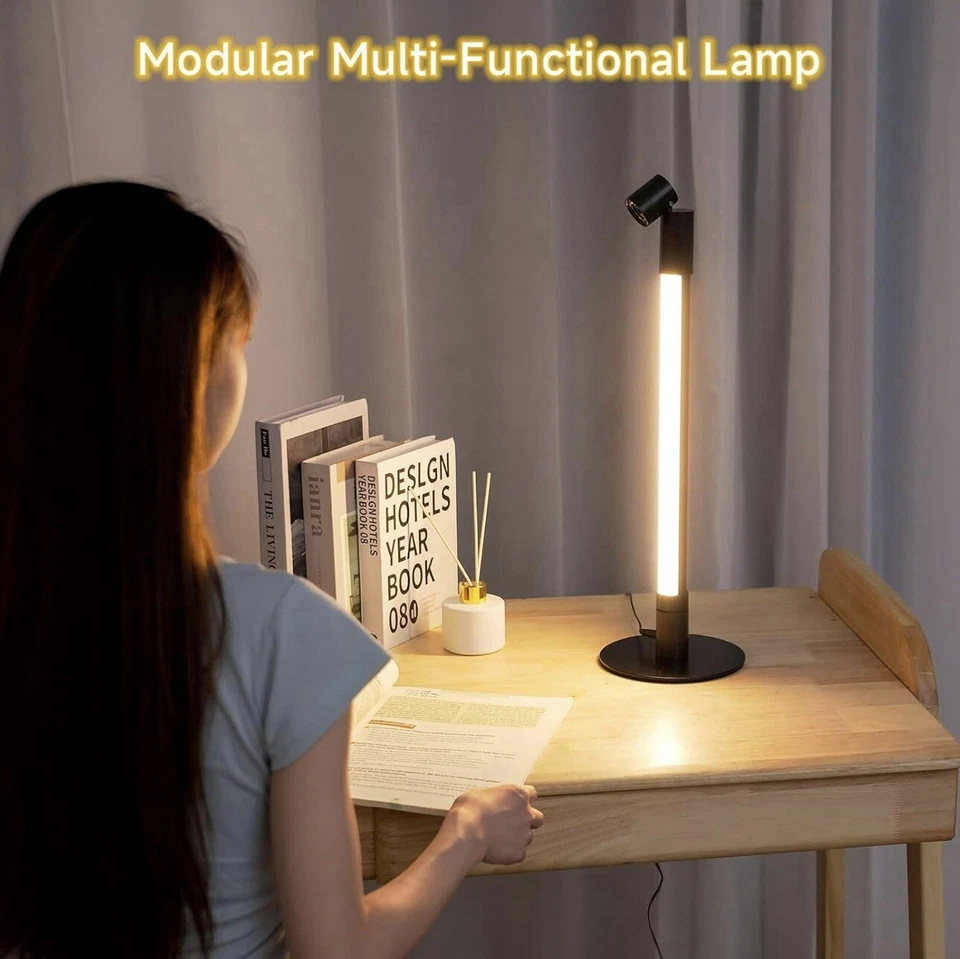 Corner Floor Lamp - 2 Pack Black RGB LED Floor Lamp with Music Sync and 16 Milli - Image 4 of 4
