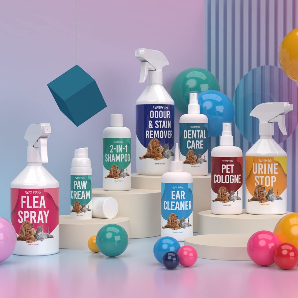 Petsly® Dog & Cat Urine Repellent Spray 500ml Stop Cat Urinating in