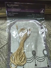 Recollections Halloween Midnight Magic Tags 18ct #349640 New Decor