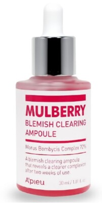 A pieu Blemish Clearing Ampoule 30ml Active Skin Nutrition Tone up 