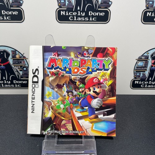 Mario Party DS ( Nintendo DS, 2007) - CASE AND MANUAL ONLY - Picture 5 of 6