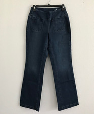 Belle by Kim Gravel Petite TripleLuxe BootCut Jean- Cerulean Sz 2P a653650