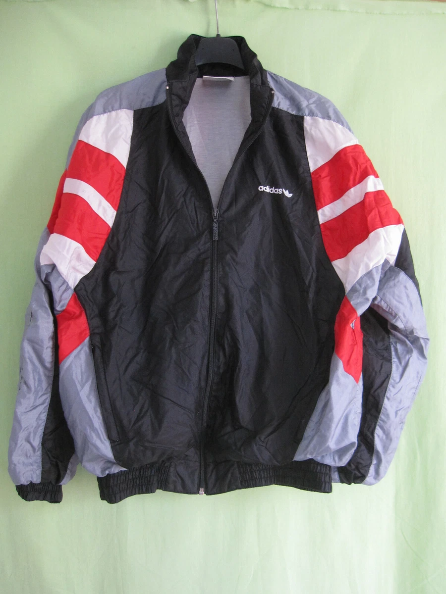 Veste adidas best sale noir et rouge