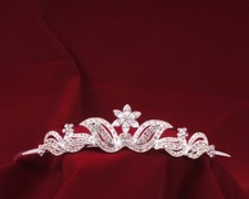 Ballerina Hair Princess Theater Stage Performance Ballet Bridal Rhinestone Tiara