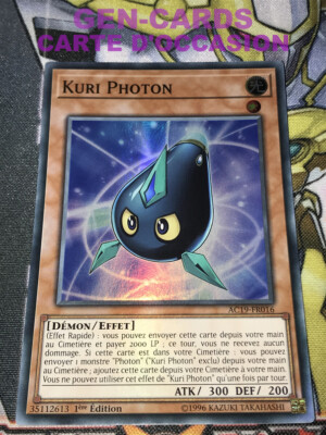 Yu Gi Oh KURI PHOTON KARTE AC19-FR016 1.Auflage