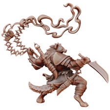 Gnoll Flind - Volo's Monster - Dungeons and Dragons - Fantasy Miniature Tabletop