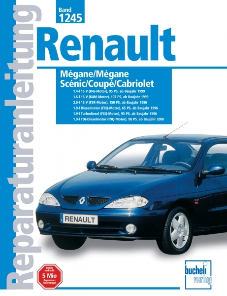 Thumbnail - Renault Megane Scenic Reparaturanleitung Reparaturbuch