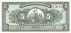 Peru  5  Soles De Oro   18.11.1966  Series  J 123  Uncirculated Banknote WiL2
