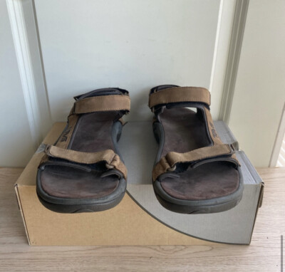 Teva Marston River Brown Leather Sandal Men 1090556- SZ 9 | eBay display picture 3