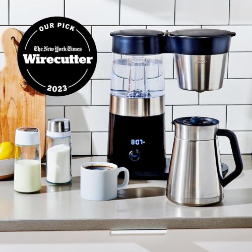 OXO Brew 9 Tassen Edelstahl Programmierbare Kaffeemaschine 72 flüssige Unzen Silber Schwarz - Bild 9 von 13