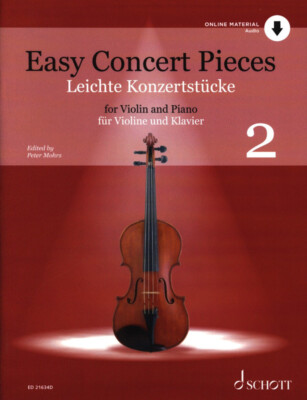 Easy Concert Pieces 2 Violine und Klavier - PORTOFREI VOM MUSIKFACHHÄNDLER!