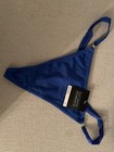 “New” Elegant Push Up Bra Panty Set Size 34B/M Color Blue — photo 3