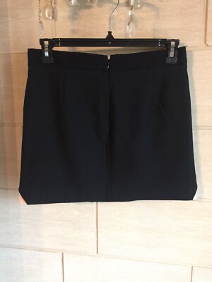 Jupe Maje Noire Et Rose Nude - Taille 40, Neuf Avec étiquettes, Style Mini