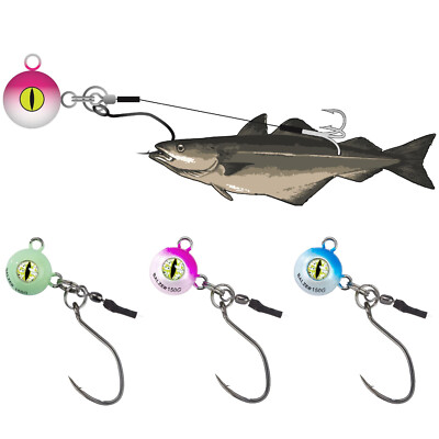 Balzer 71° North Heilbutt System 150g-450g Bait Ball Köderfisch Norwegen Rig