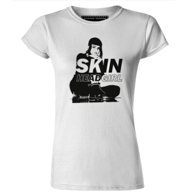 Damen-T-Shirt sitzende Haut Mädchen Ska 2-Ton Specials Wahnsinn Selecter