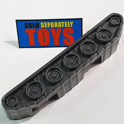 Vtg GI Joe Armadillo LEFT TRACK thred original 1985 gray vehicle part accessory