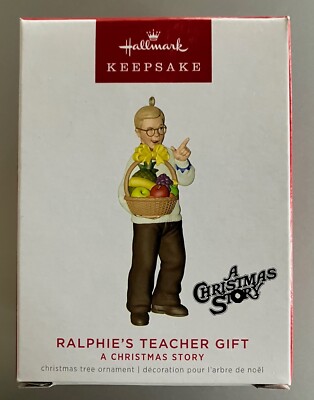 Hallmark 2022 Ralphie's Teacher Gift A Christmas Story Keepsake Ornament