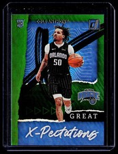 2020-21 Donruss #15 Cole Anthony Great X-Pectations Green Flood