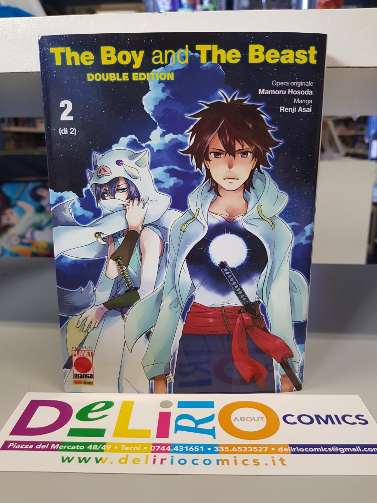 THE BOY AND THE BEAST N.2 DOUBLE EDITION Ed. PLANET MANGA SCONTO 5%