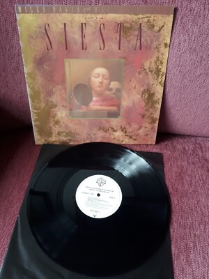 MILES DAVIS/MARCUS MILLER : SIESTA LP 1987 WB GERMANY Schallplatte Vinyl LP OST