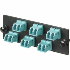 Panduit Fap12wbudlcz Fiber Optic Adapter Panel, 1.39 In