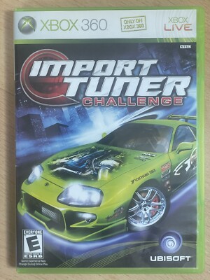 Import Tuner Challenge ( Microsoft Xbox 360, 2006) - CASE ONLY - NO GAME