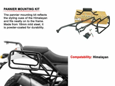 Rétro Panniers En Aluminium Royal Enfield Himalayan - Photo 1/4