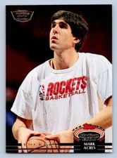 Mark Acres 1992-93 Stadium Club Members Only #397 Houston Rockets 