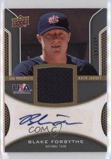 2009 Signature Stars USA Prospects Jerseys /399 Blake Forsythe #USA-BF Auto fm0