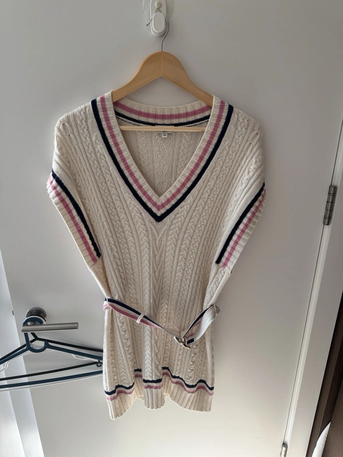 Abito maglione donna Chanel taglia 34 bianco