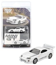 Mini GT 1:64 Toyota Supra VeilSide Combat V-I  White Diecast Model Car MGT01104