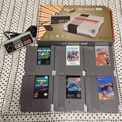 Hyperkin Retron 1 HD Lot | CIB Console, Games & Extra Controller! Tested & Works