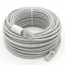 Lorex CBL60C5RU-W 60FT CA5e Extension Cable Fire Resistant Waterproof 1-pack 