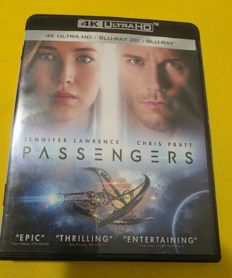 PASSENGERS   BLU-RAY 4K ULTRA HD   JENNIFER LAWRENCE