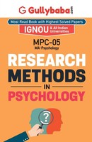 MPC-05 Research Methods In Psychology | Gullybaba. Com Panel | Taschenbuch