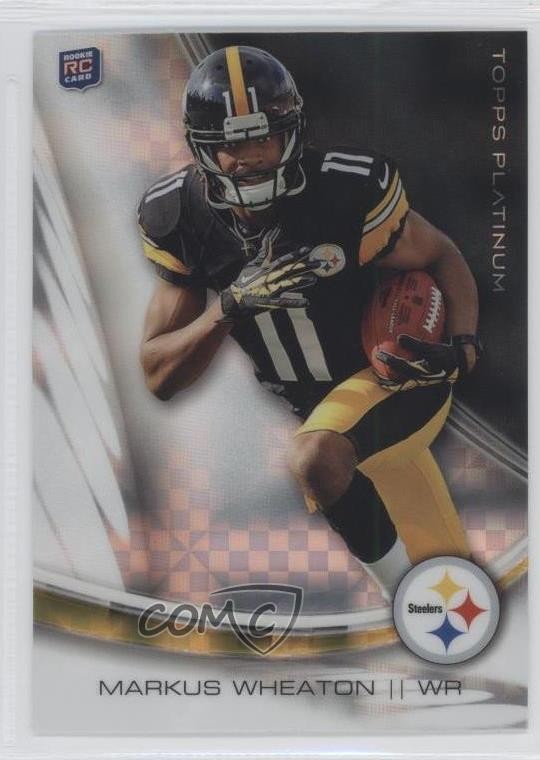 2013 Topps Platinum X-Fractor Markus Wheaton #136 Rookie RC 1q9