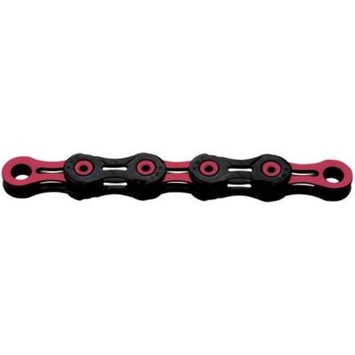 KMC Fahrrad Kette MTB Dlc12 Fach 1/2 X 11/128'' 126 Glieder Schwarz Rosa