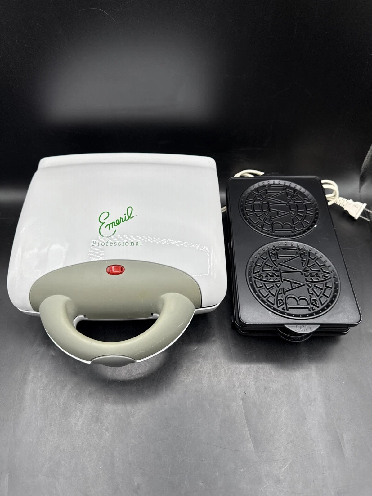Emeril Lagasse Emerilware Professional All-Clad Waffle Sandwich Pizzelle Maker