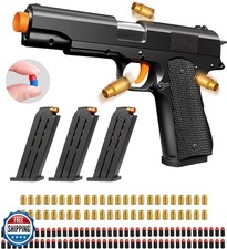 Toy Gun, Shell Ejecting Toy Gun with Soft Bullets, Educational Mo