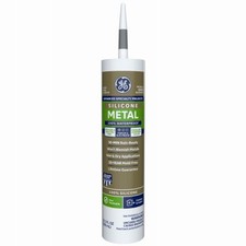 Metal Silicone 2 Sealant, Metallic Grey, 10.1-oz. - 2816710