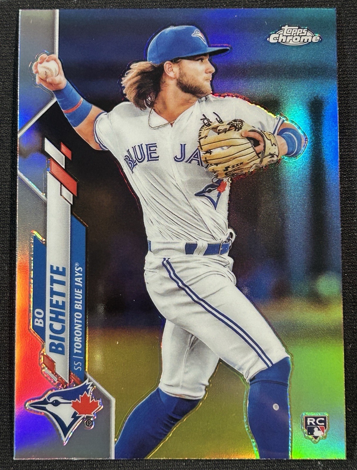 2020 Topps Chrome Bo Bichette Refractor Rookie RC #150