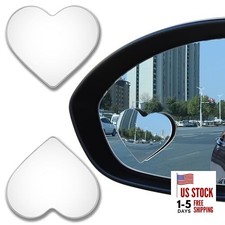 Blind Spot Mirror Upgrade HD Heart Car Accessories Wide Angle Heart Shaped