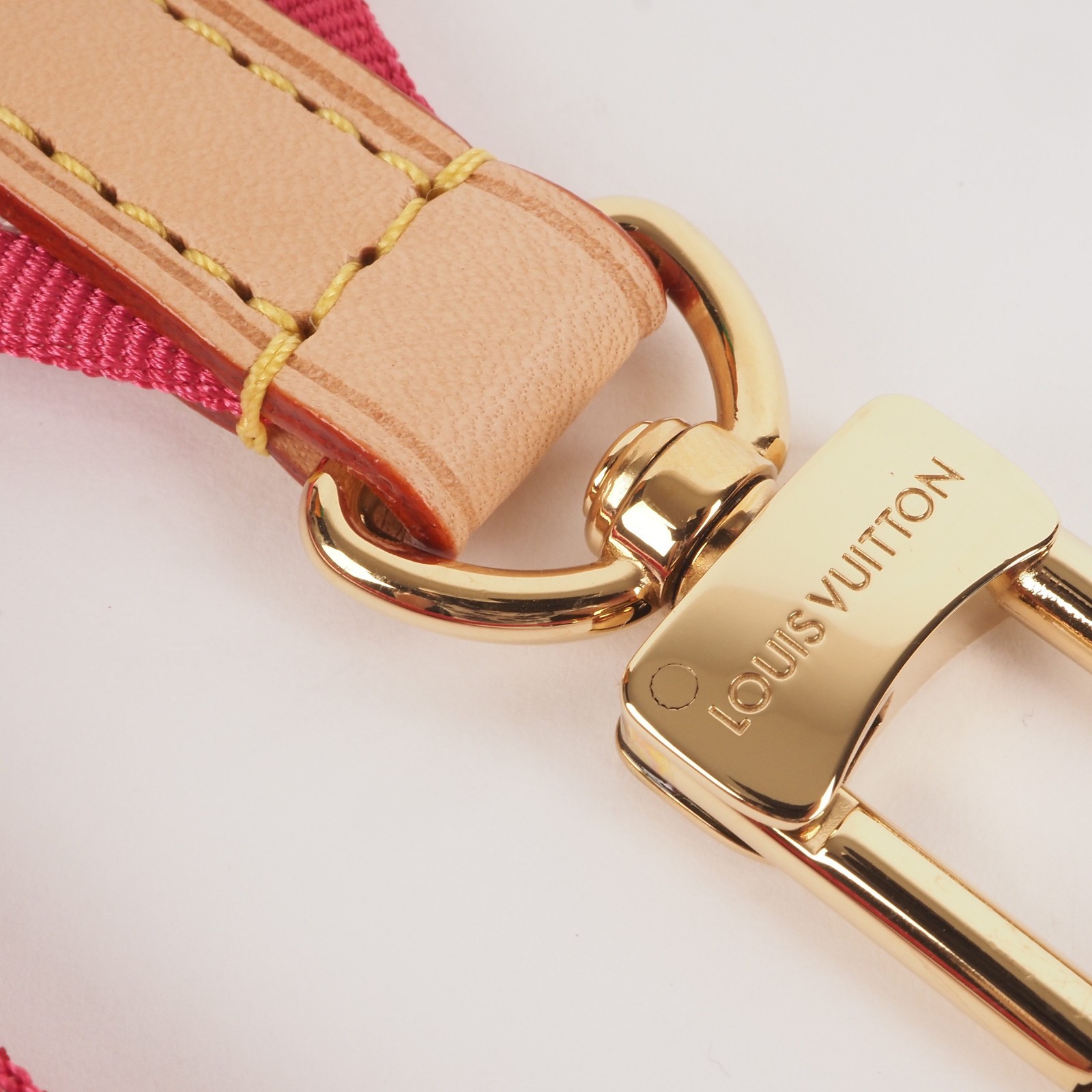 LOUIS VUITTON Shoulder Strap M46786 Neverfull BB Rose Peony NEW Adjustable image 3