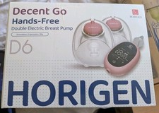 HORIGEN Wearable Hands Free Double Electric Breast Pump D6 SEALED 9 Levels Quiet