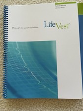 Zoll Life Vest Cardio Verter 4000 defibrillatore manuale libro cardiofrequenzimetro