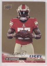 2023 Upper Deck USFL Preview Gold 166/239 Bo Scarbrough #4 0q69