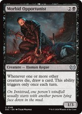 Morbid Opportunist MTG Commander: Duskmourn: House of Horror 148 U NM