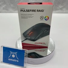 Hyperx Rgb Gaming Mouse Pulsefire Raid Hx-Mc005B 4P5Q3Aa Black